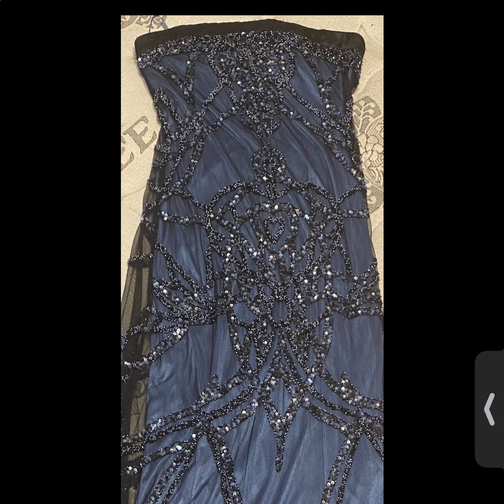 SEQUINS PROM DRESS